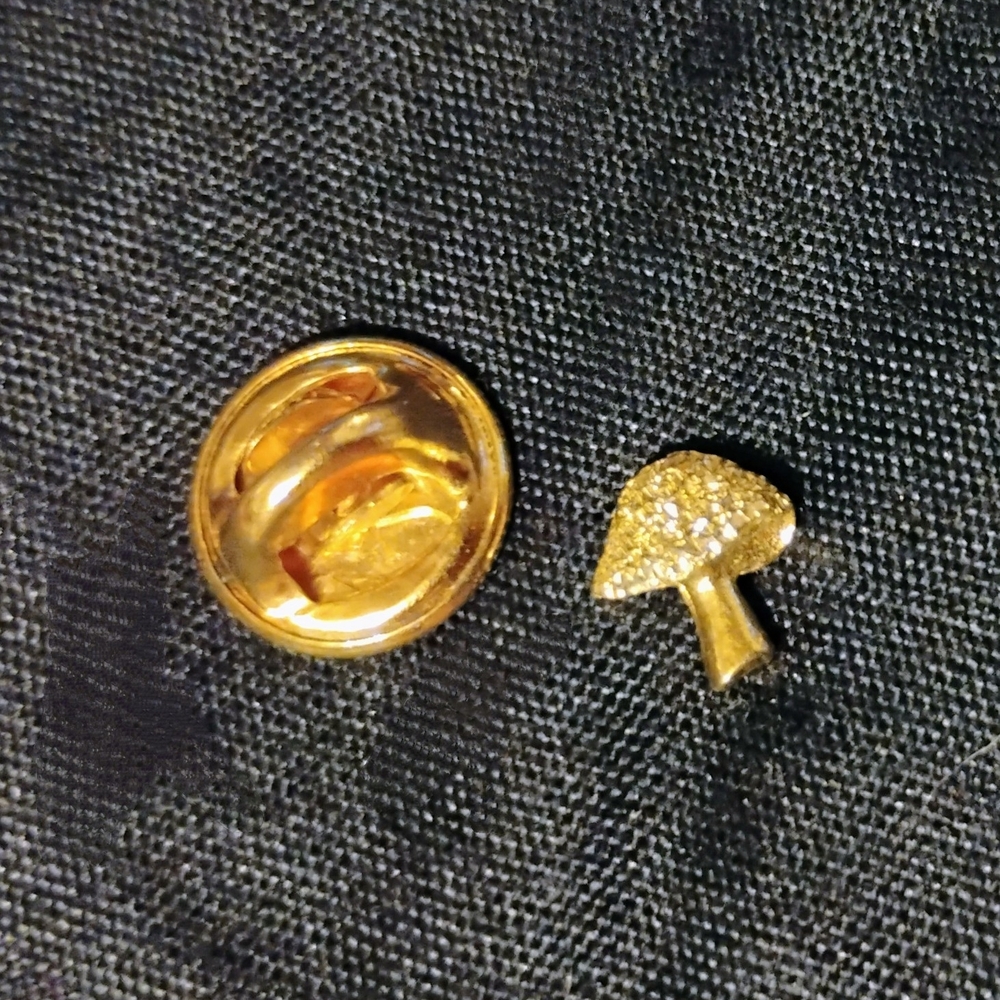 Gold Button and Stud Set